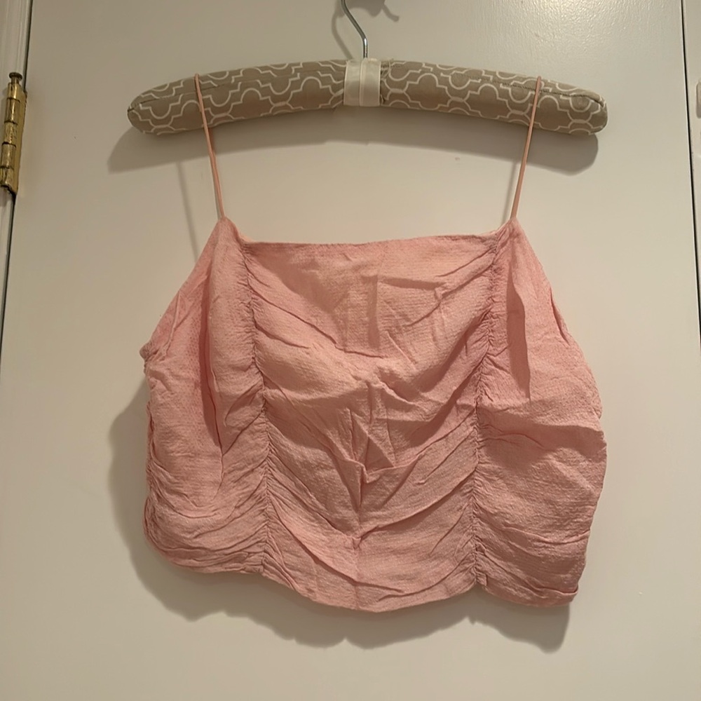 LA HEARTS light pink top